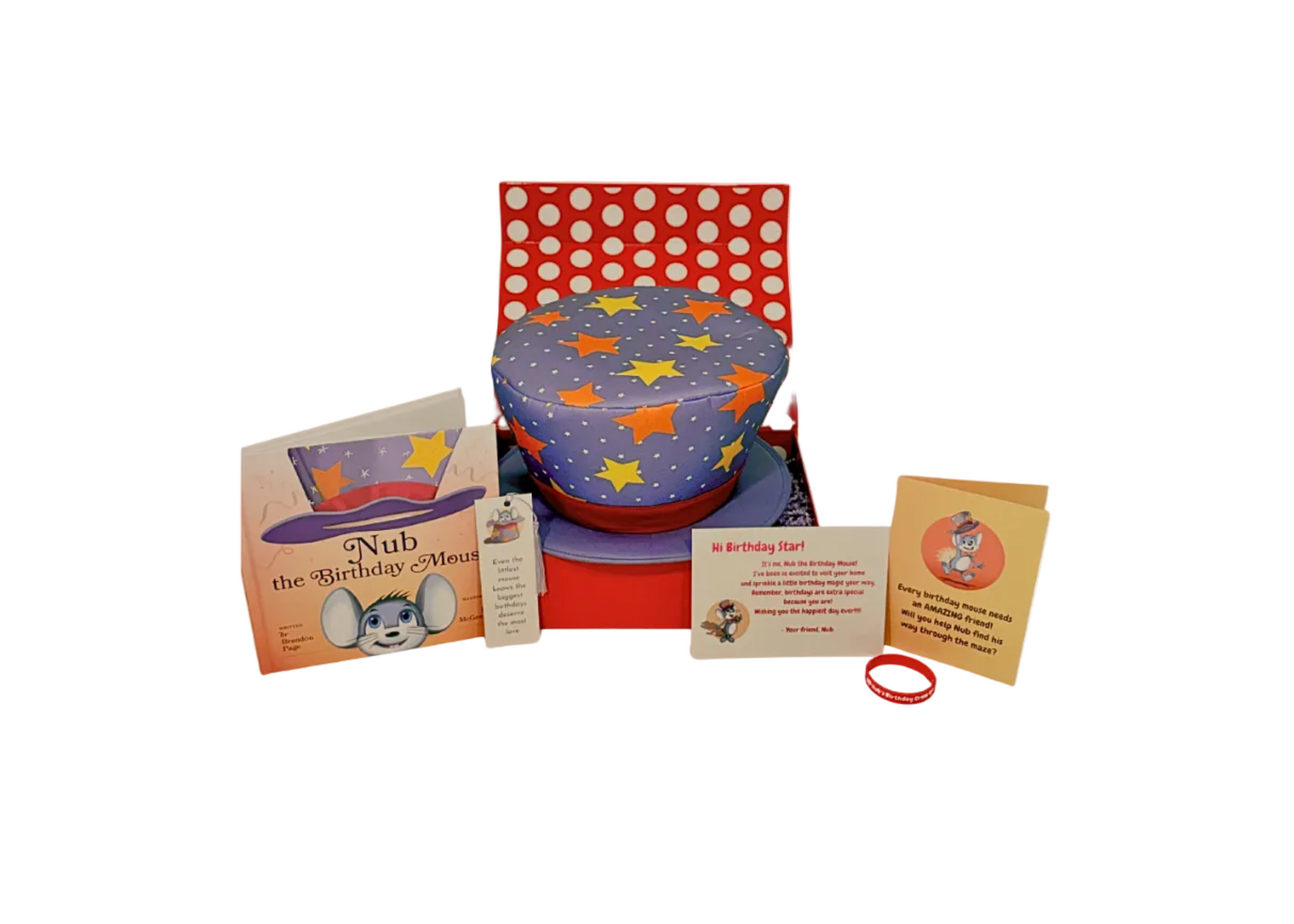 Premium Bundle - Hardback Book, Magic Birthday Hat, Custom Packaging, & Extras