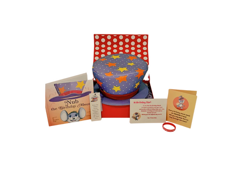 Premium Bundle - Hardback Book, Magic Birthday Hat, Custom Packaging, & Extras