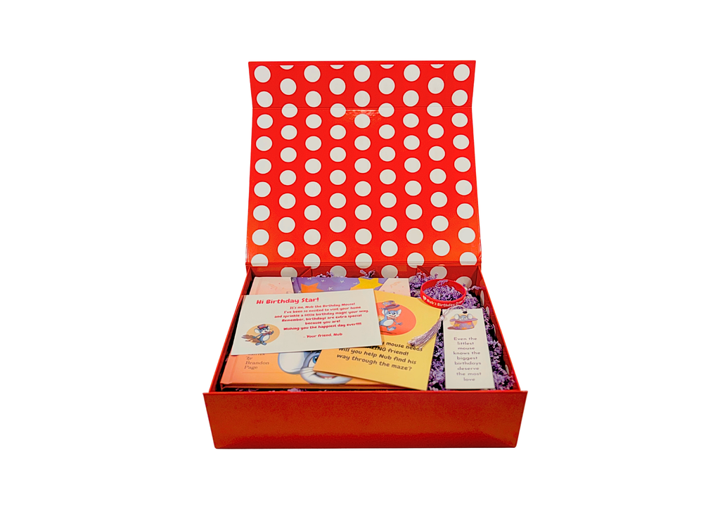 Premium Bundle - Hardback Book, Magic Birthday Hat, Custom Packaging, & Extras